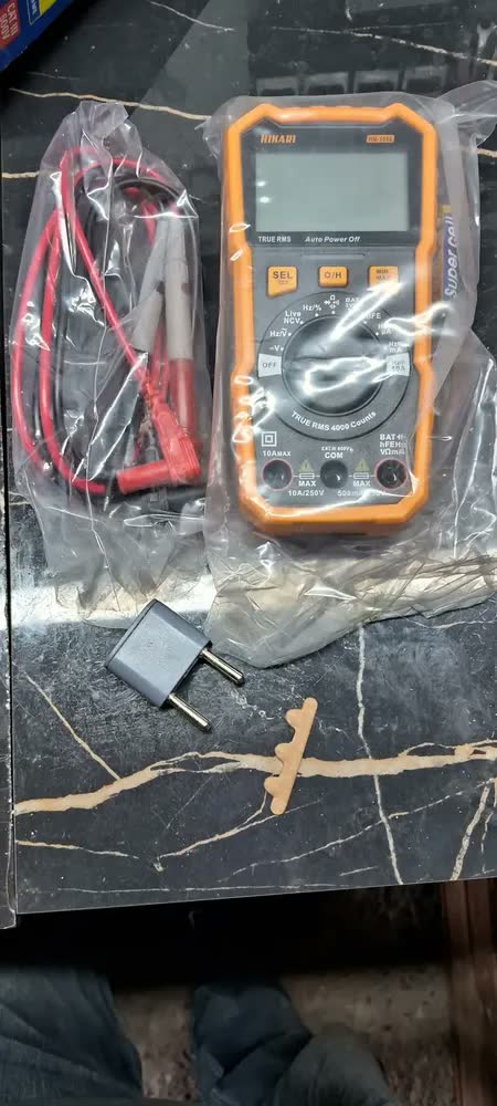 foto de Multímetro Digital Hm-1550 True Rms Hikari Profissional