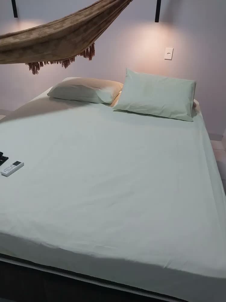 foto de Kit Jogo Lençol Queen Algodão 300 Fios 03 Peças Roupa Cama