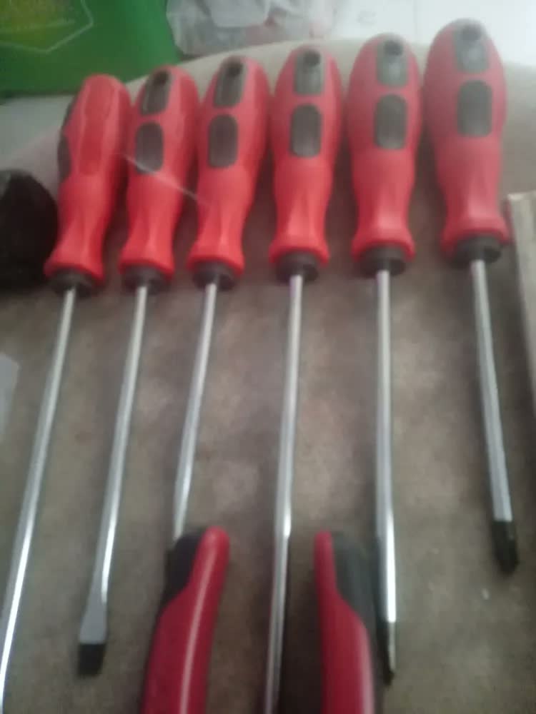 foto de Kit 6 Chaves de Fenda Philips Gadan Cabo Ergonômico 4,5mm a 150mm