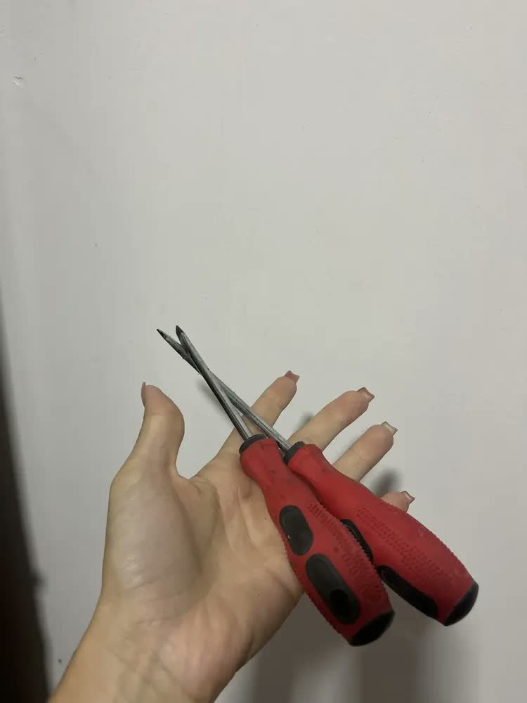 foto de Kit 6 Chaves de Fenda Philips Gadan Cabo Ergonômico 4,5mm a 150mm