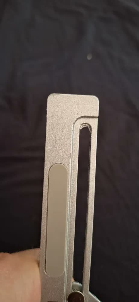 foto de Suporte Para Notebook Ergonômico DUOSEG de Alumínio Dobrável com Ajuste Para 11