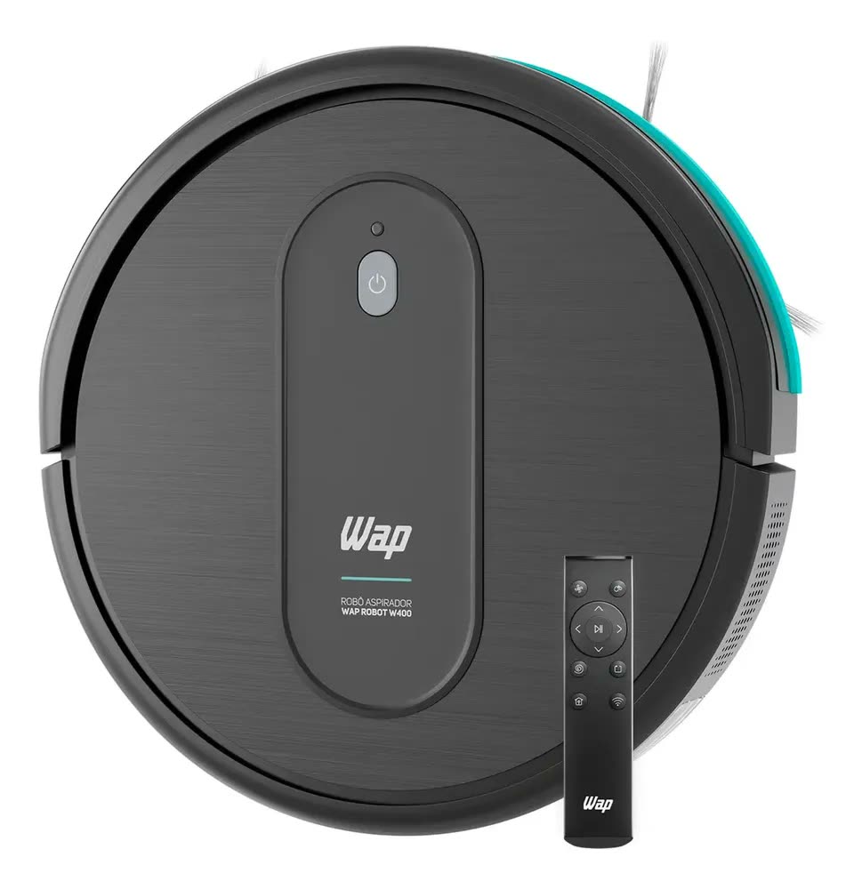 foto de Robô Aspirador de Pó WAP ROBOT W400 Autorrecarga e Controle