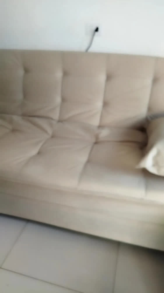 foto de Sofá Cama King 5 Lugares 2,70m Alice Suede Várias Cores