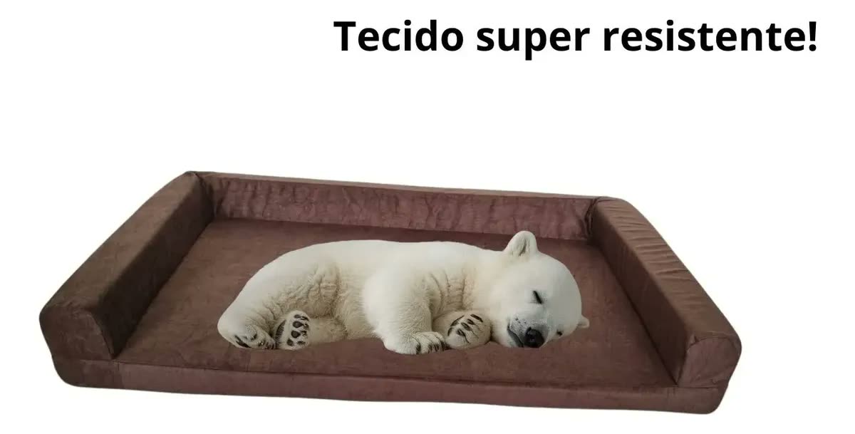 Pet Querido Sofá Cama Ortopédico 120x80cm Lavável