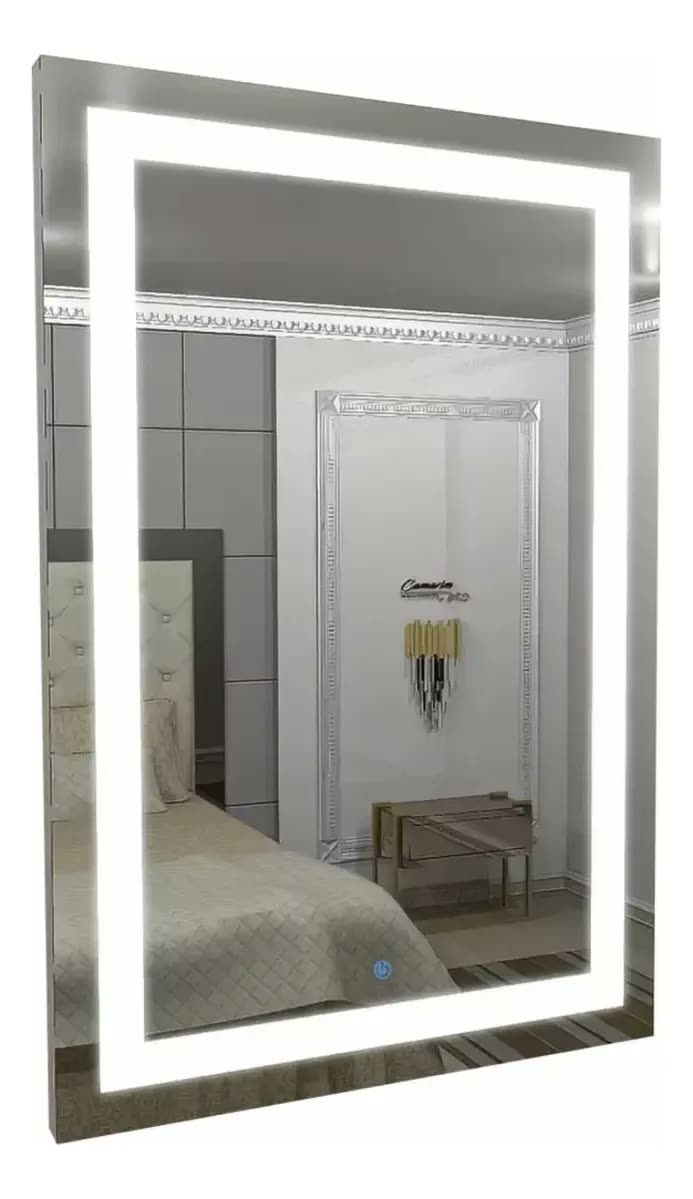 Espelho Grande 115x80 Com Iluminação Led Touch