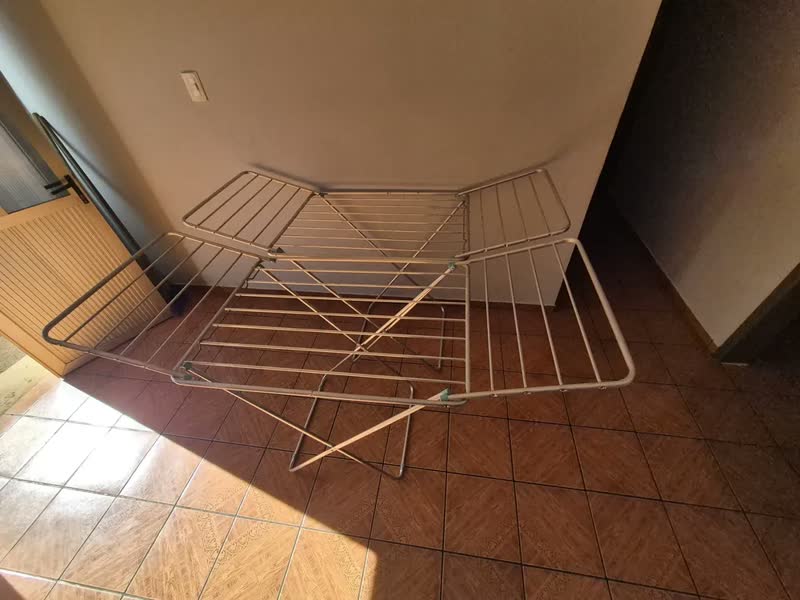 foto de Varal De Chão Big Grande Reforçado Maxi Com Abas Alumínio 160cm 20kg