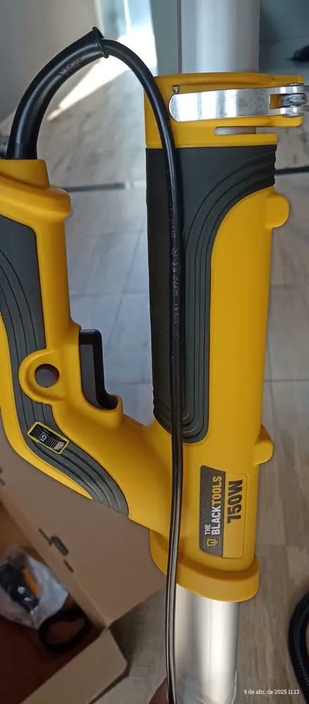 foto de Lixadeira Profissional Parede E Teto Led 750w Com Aspiração