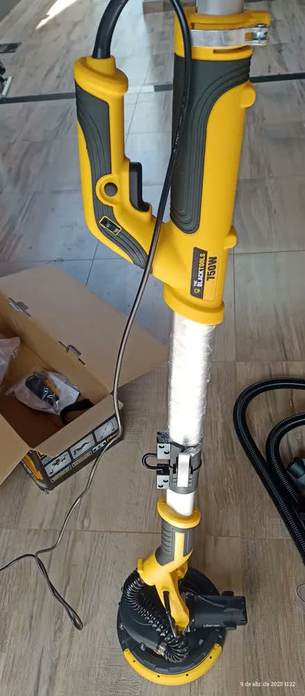 foto de Lixadeira Profissional Parede E Teto Led 750w Com Aspiração