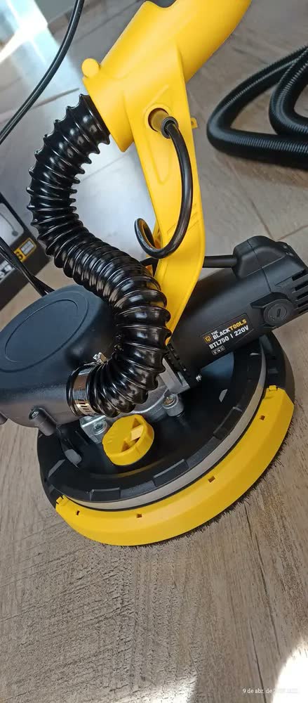 foto de Lixadeira Profissional Parede E Teto Led 750w Com Aspiração