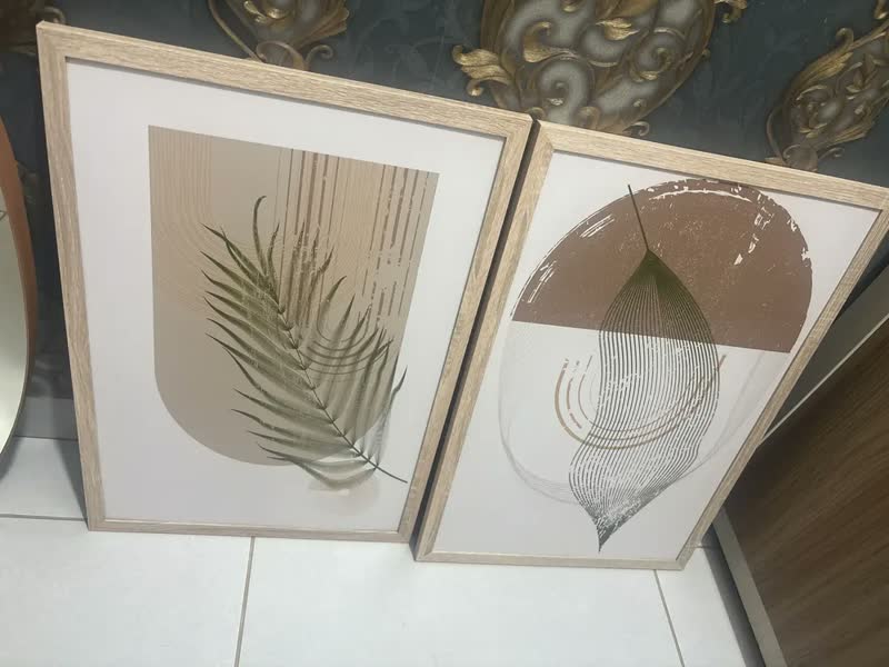 foto de Quadro Decorativo Boho Minimalista Sala Escritório Quarto