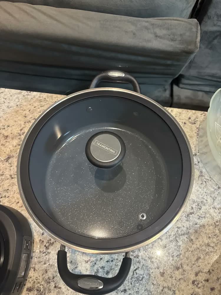 foto de Jogo De Panelas Aço Inox 4 Peças Solar Cerâmic Tramontina