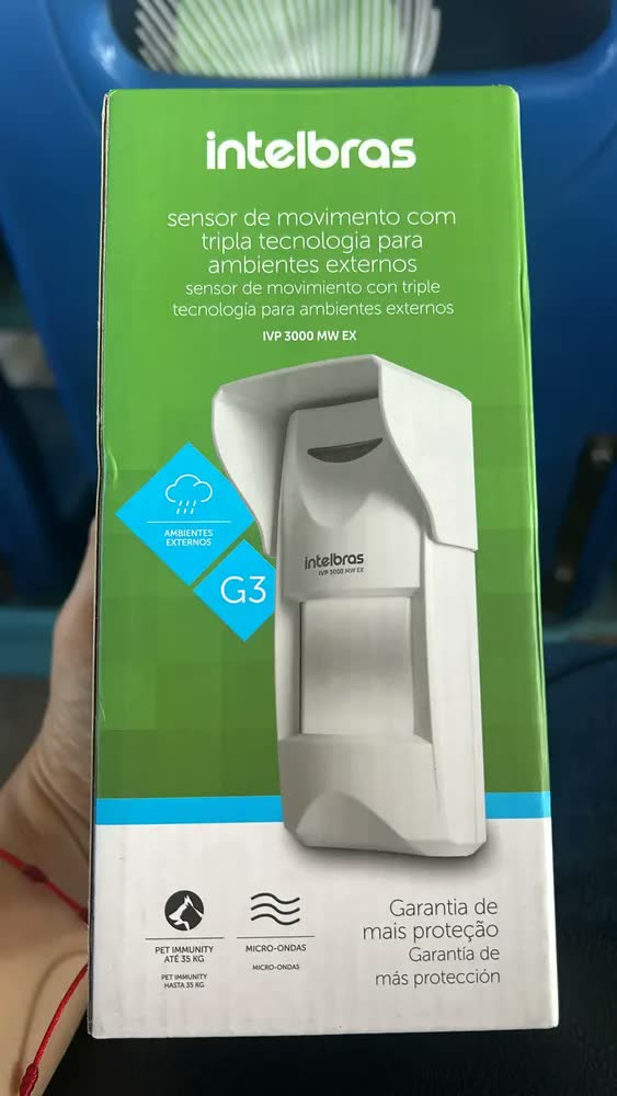 foto de Sensor De Presença Ivp 3000 Mw Ex Intelbras