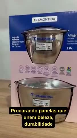 vídeo do produto