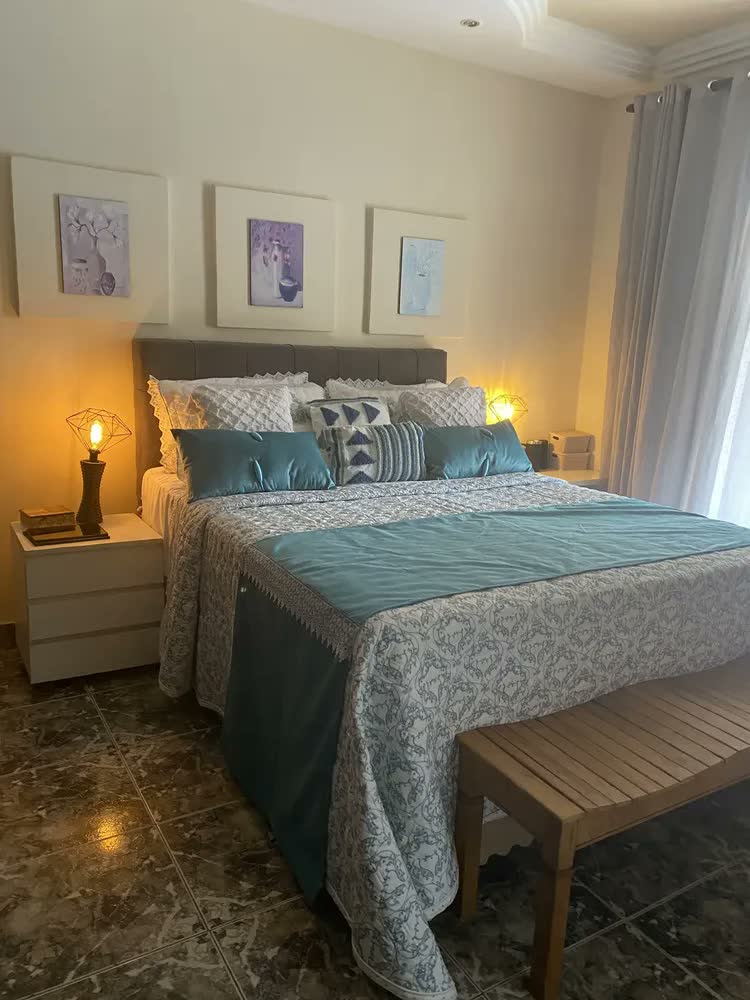 foto de Cortina Voil Linho C/ Forro Microfibra 5,60x2,60 Janela Sala Cor Palha