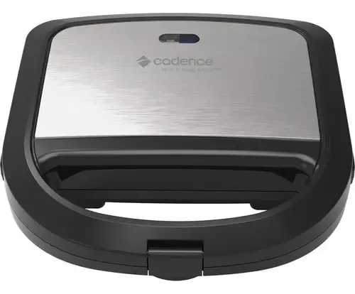 foto de Sanduicheira Elétrica San615 Toast & Grill Prime Cadence Cor Preto/Inox
