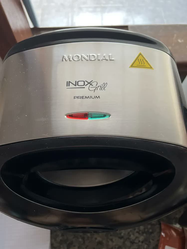 foto de Grill e Sanduicheira Premium, Mondial, 800W - S-07