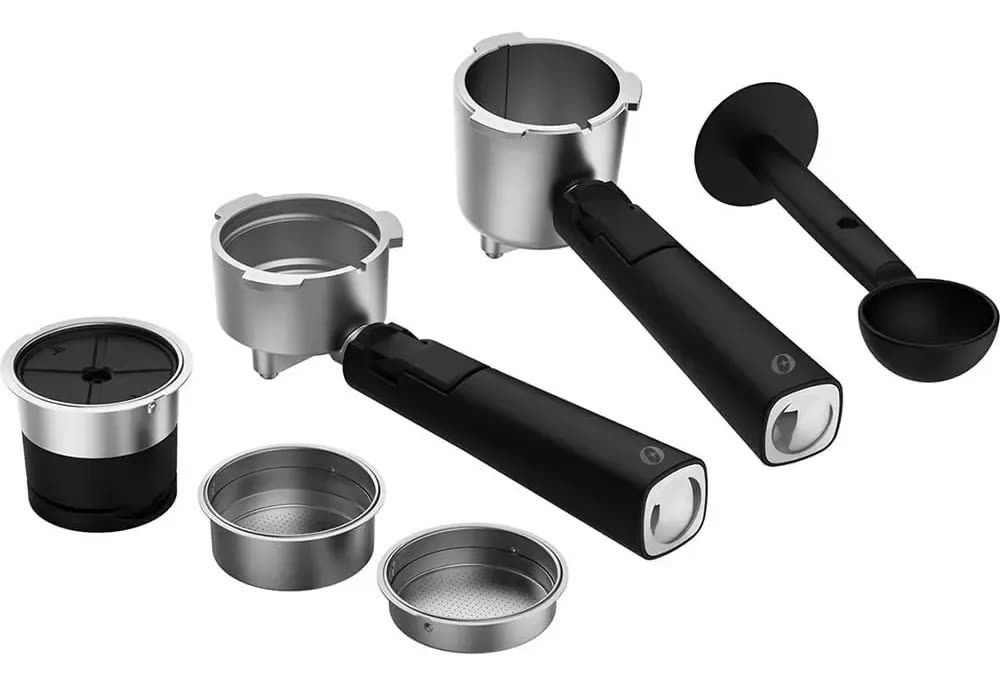 Cafeteira Espresso Double Digital Oster Cor Aço escovado e Preto