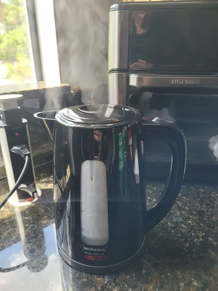 foto de Chaleira Elétrica Pratic Hot 1,7L, Mondial, 1200W - CE-17