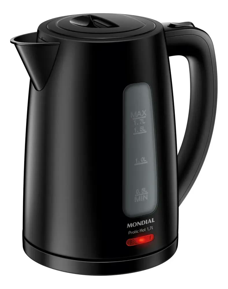 Chaleira Elétrica Pratic Hot 1,7L, Mondial, 1200W - CE-17