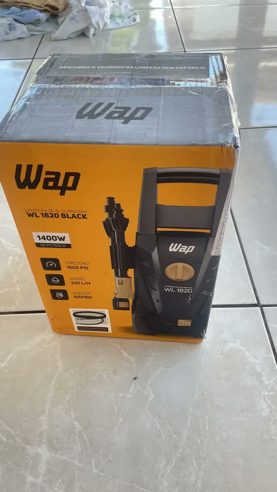 foto de Lavadora De Alta Pressão Desentupidora 1.500 Lbs Wl 1820 Wap