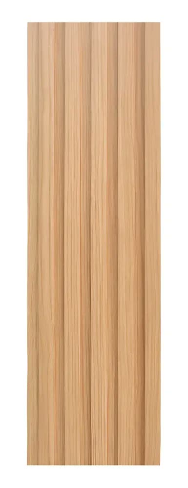 Painel Ripado De Madeira Ecológica 290x16x9 Mm Wpc Parede Cor Carvalho
