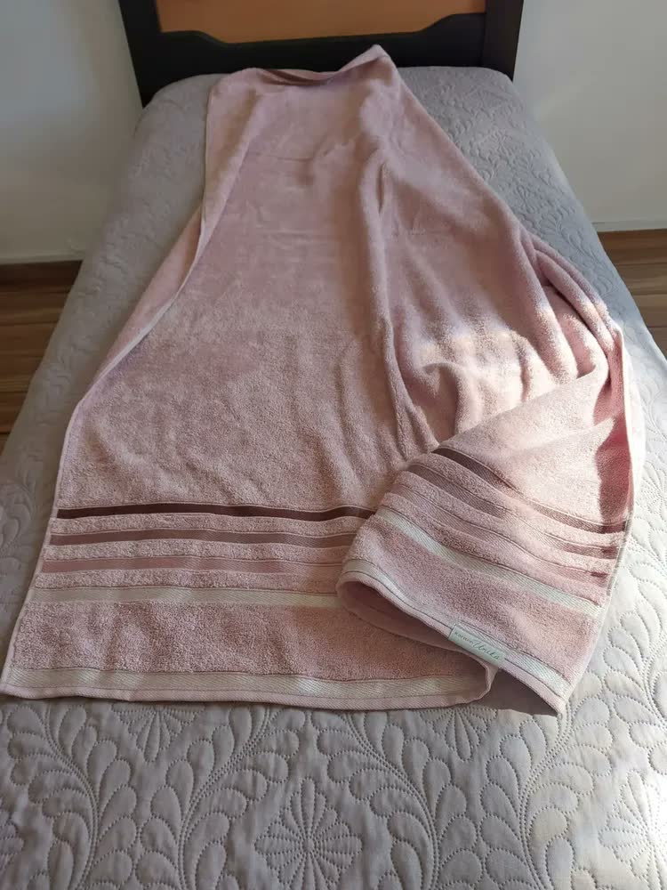 foto de Toalha De Banho Gigante Banhão Karsten Lumina Unika 500g/m² Cor Sienna Liso