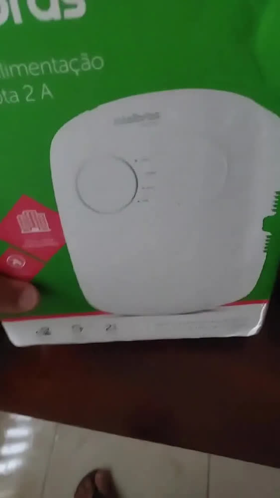 foto de Fonte Fa 1220 S Ininterrupta Para Eletroimã Intelbras Cor Branco