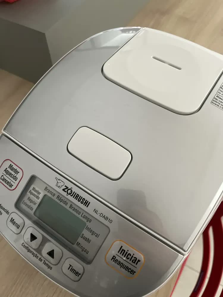 foto de Panela De Arroz Zojirushi 5,5 Copos Micom Nl-dab10 Cor Branco