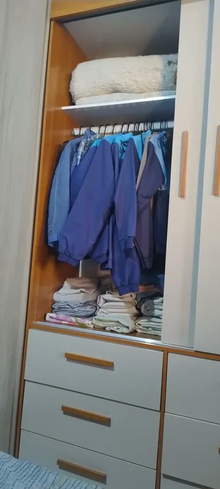 foto de Guarda Roupa Casal 3 Portas 9 Gavetas Luana Sallêto Móveis