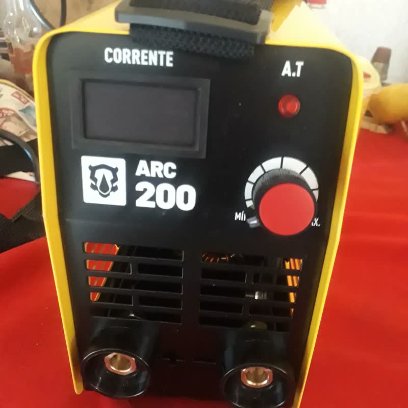 foto de Máquina Inversora De Solda Portatil Mma Eletrodo Tig Top Arc200 The Black Tools