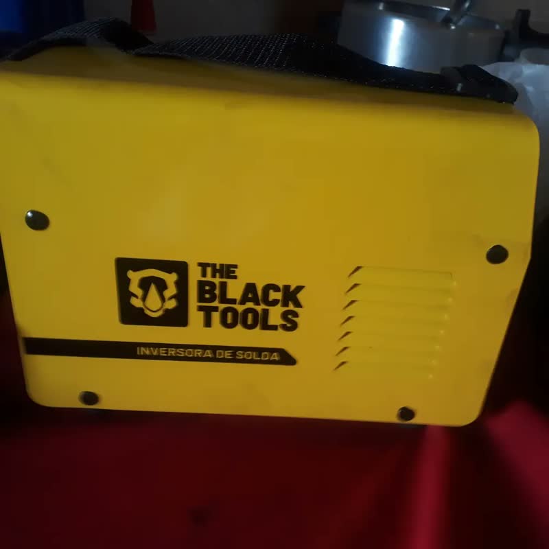 foto de Máquina Inversora De Solda Portatil Mma Eletrodo Tig Top Arc200 The Black Tools