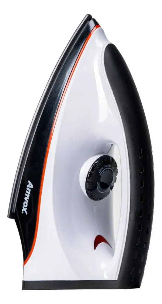 foto de Ferro De Passar Roupa A Seco Amvox Af 1907 1250w Cor Branco