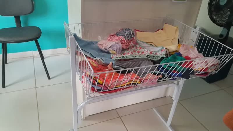 foto de Banca De Ofertas Aramada Expositor P/ Loja Cesto Cor Preto