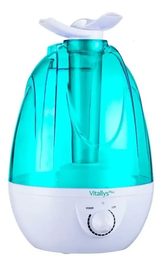 Umidificador Vitallys VUH-3 3.5L Verde com Branco Direção Ajustável