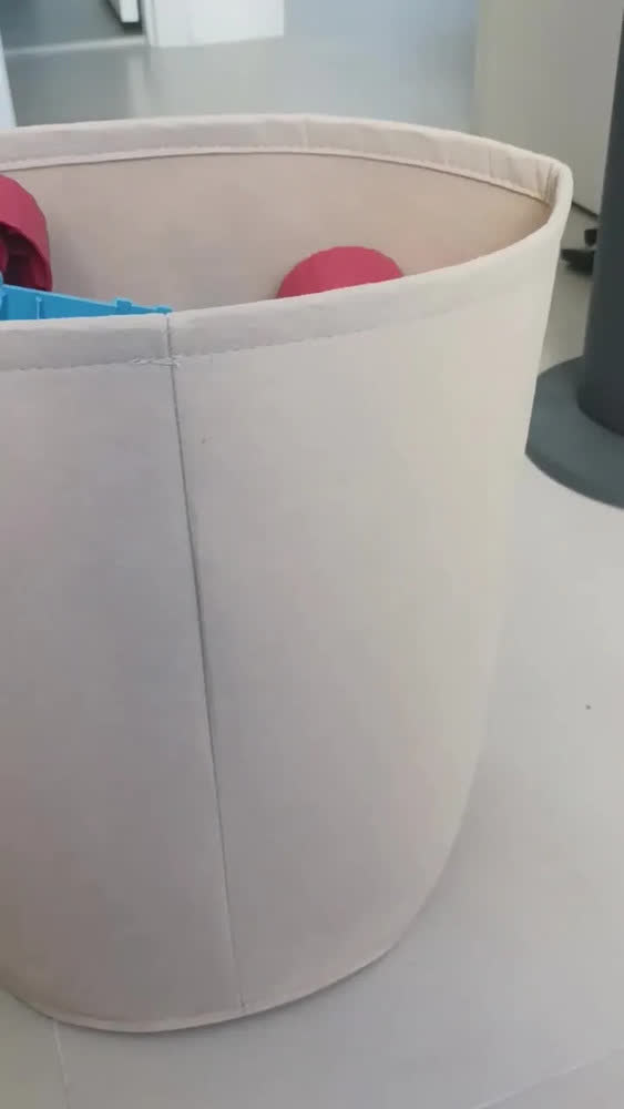 foto de Cesto Infantil Organizador Porta trecos Brinquedos e Roupas