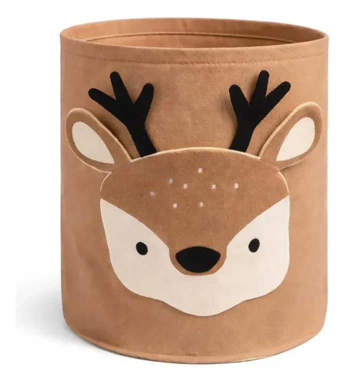 Cesto Infantil Organizador Porta trecos Brinquedos e Roupas