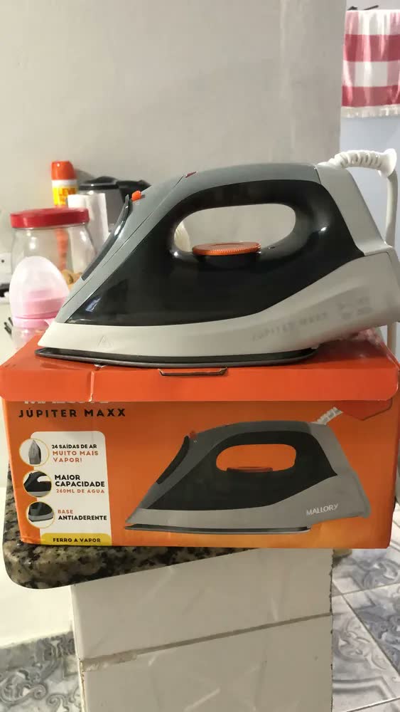 foto de Ferro De Passar A Vapor Mallory Jupter Max