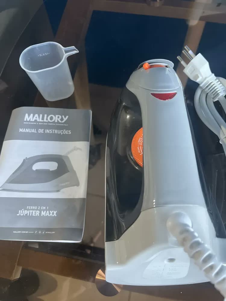 foto de Ferro De Passar A Vapor Mallory Jupter Max