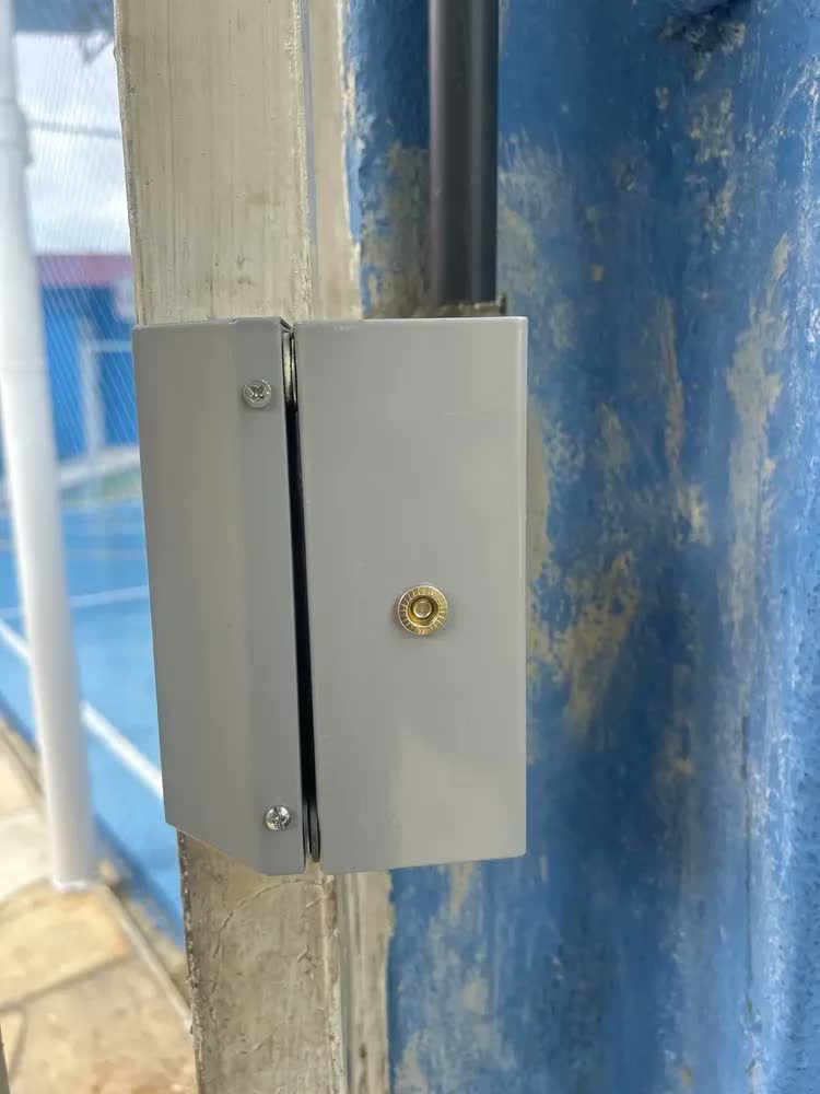 foto de Fechadura Magnética Eletroímã Ipec M150 para Portas de Correr 12VDC 150kgf