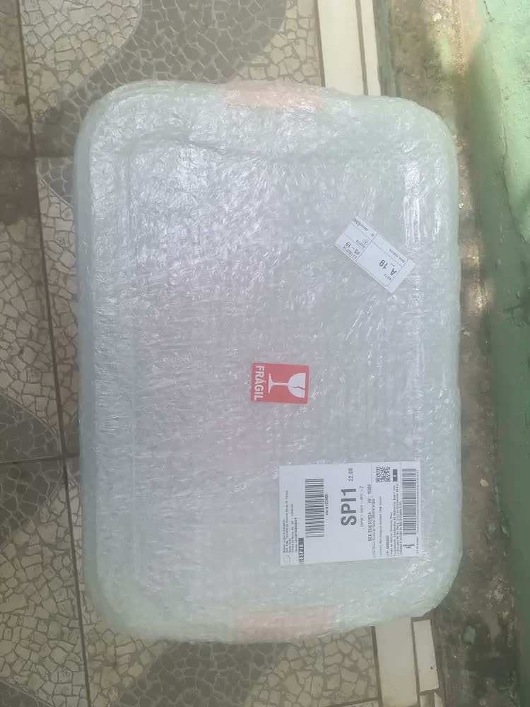 foto de Kit 2 Caixas Organizadora Multiuso Transparente 56 Litros