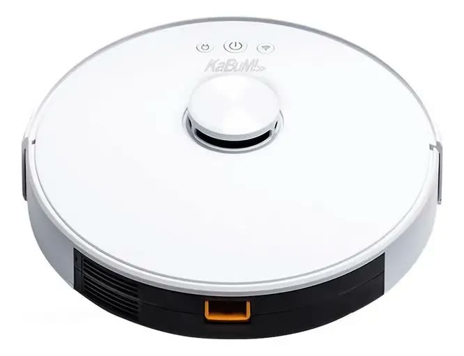 Robô Aspirador Kabum Smart 700 Branco Com Mop Wi-fi Compatível Alexa L Reversa