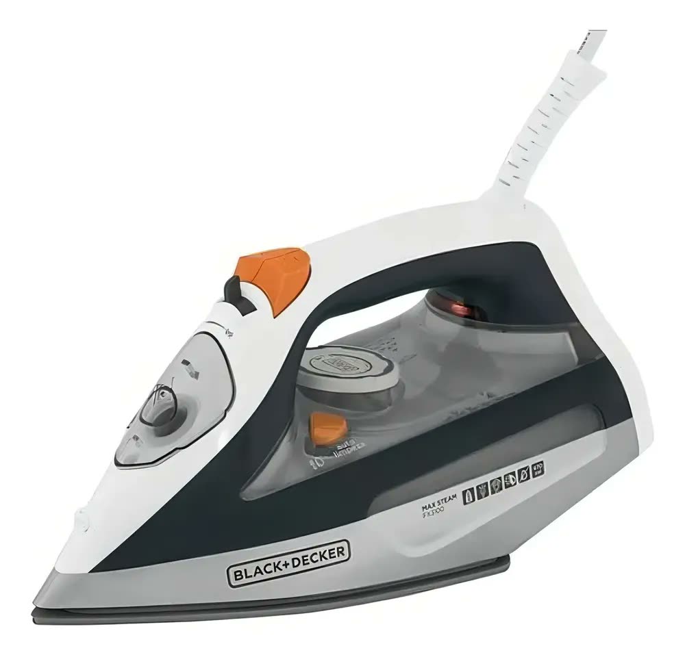 Ferro De Passar A Vapor Black+decker Fx3100 Com Base Antiaderente