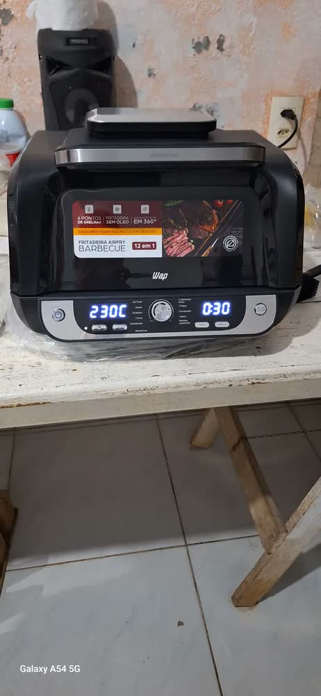 foto de Air Fryer Wap Barbecue 10l1800w Prosdocimo Digital Churrasco
