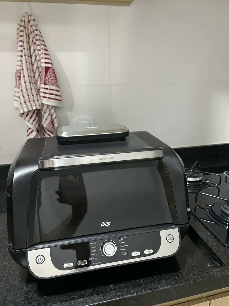 foto de Air Fryer Wap Barbecue 10l1800w Prosdocimo Digital Churrasco