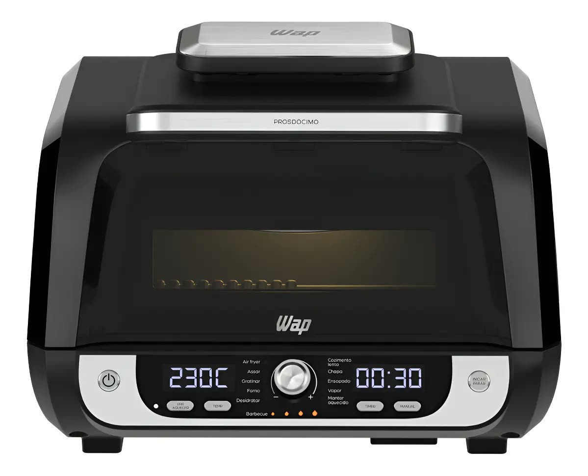 Air Fryer Wap Barbecue Digital 10l Prosdocimo 1800w