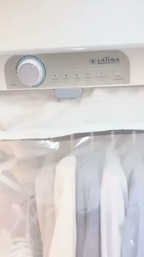 foto de Secadora De Roupa Latina Sr555 Cinza 127v/60hz 2x1 Aquecedor