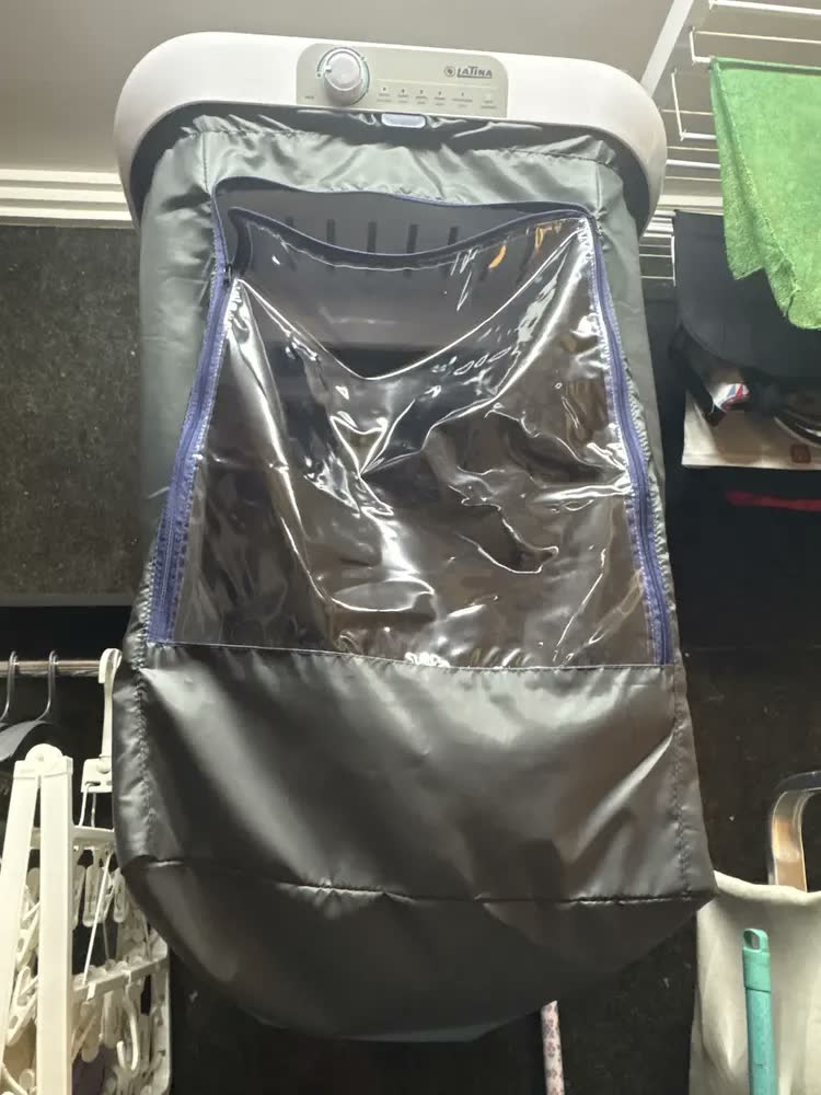 foto de Secadora De Roupa Latina Sr555 Cinza 127v/60hz 2x1 Aquecedor