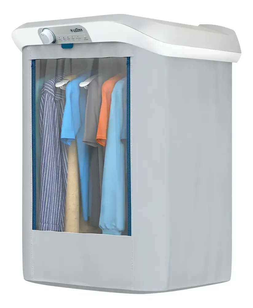 Secadora De Roupa Latina Sr555 Cinza 127v/60hz 2x1 Aquecedor