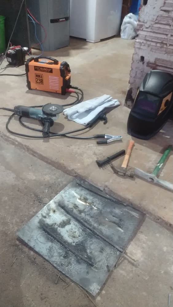 foto de Solda Inversora MMA 230a Alumínio Tig + Máscara Automática Pró Euro