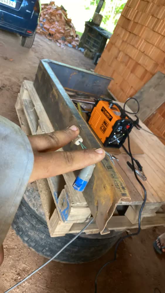 foto de Solda Inversora MMA 230a Alumínio Tig + Máscara Automática Pró Euro